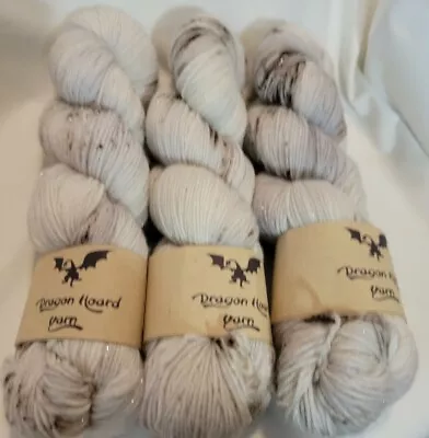 1 Skein Fairy Sock Base Amryn Dragon Hoard Yarn 100g 462y 3 Available Y3 • $22.99