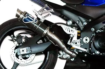 S058080CR - Exhaust Muffler Termignoni ROUND Carbon SUZUKI GSX-R 1000 (07-08) • $829