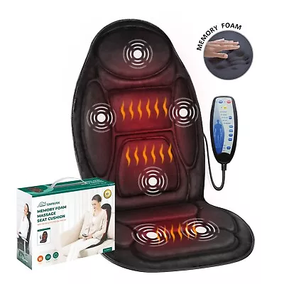 Snailax Back Memory Form Vibration Massager Seat Cushion With Heat5 Modes • $59.99