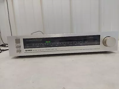 Yamaha T-10 AM/FM Digital Stereo Tuner - Silver Tested Works #1074 • $99