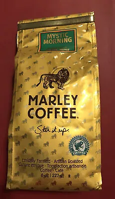Marley Coffee Mystic Morning Ground Med Roast Expired 2017 Ships Free! • $18.50
