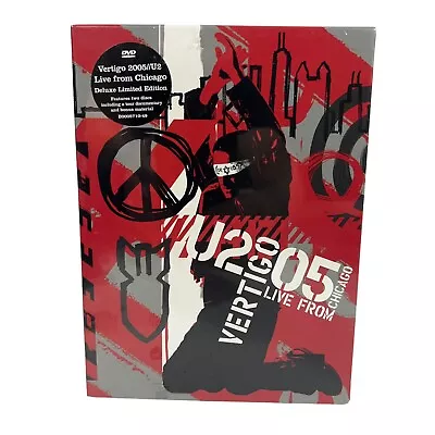 U2 Vertigo 2005 Live From Chicago (2005 DVD 2-Disc Deluxe Edition) Brand New • $14.99