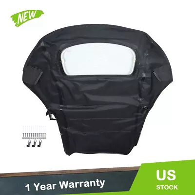 Convertible Soft Top W/Window Black FIT FOR 2003-2010 Volkswagen VW Beetle • $373.48