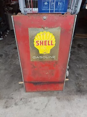  Vintage Taperd Shell Gas Pump Door • $79.99