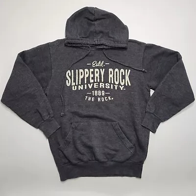 Slippery Rock MV Sport Hoodie Sweatshirt Gray Men's Small • $22