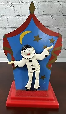 Vintage Reuge Music Box Swiss Musical Movement Dancing Clown Working • $50