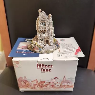 Lilliput Lane - TUDOR MERCHANT - 417 Welsh Collection Tenby - 1991 Boxed & Deeds • £5