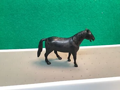 Vintage Marx 60mm Vinyl Western Ranch Horse Black • $7.95