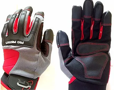 IKR PRO SERIES MECHANIC GLOVES / SAFETY GLOVES / WORKING GLOVES  Size M  L  XL • $9.25