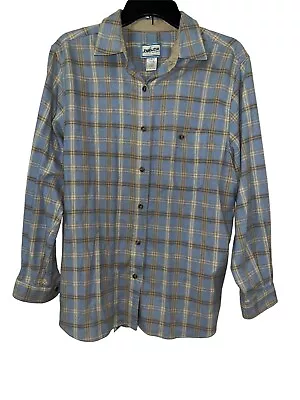 VTG PENDLETON Checkered Plaid Casual Flannel Original Shirt SS206 • $35.10