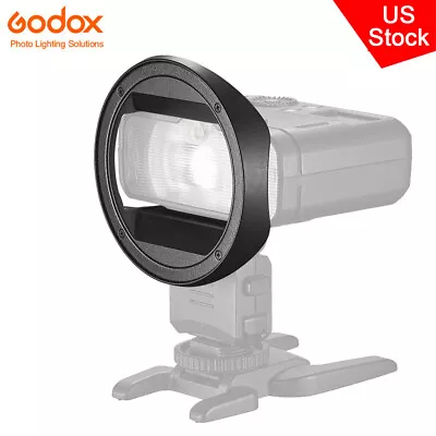 US Godox MF-CB Round Head Ring Adapter For Godox MF12 MF12-K2 Macro Flash AK-R1 • $10.33