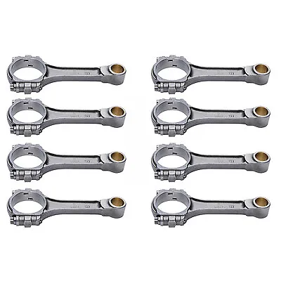 Eagle Sir6200Bblw Sbc L/W 5140 Forged I-Beam Rods 6.200In Connecting Rod SIR I • $437.89