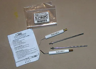 $72 • Buy (3) BECKETT BURNER ELECTRODES KITS 5780 (with Extender Rods, Nuts, And GAUGE)