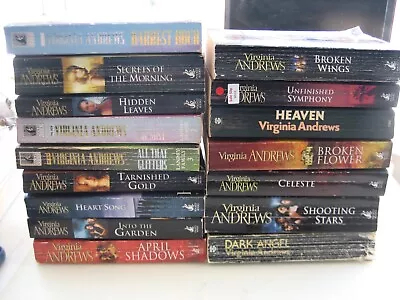 16 X Virginia C Andrews Books Bundle Lot. 444 • £17.99