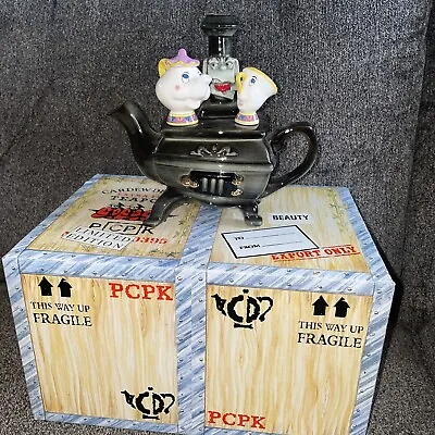 New Cardew Design Disney Beauty & The Beast Mrs. Potts & Chip On Stove Teapot • $550