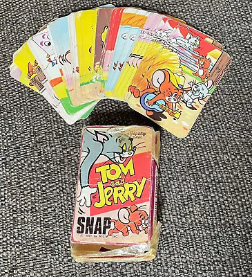 £7.99 • Buy Tom & Jerry Vintage Snap/Memory Matching Card Games 44 Cards Pepus Games 1972