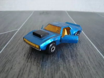 Matchbox MB9 AMX Javelin Dark Metallic Blue Opening Doors From TP-3 Twin Pack • $12.43