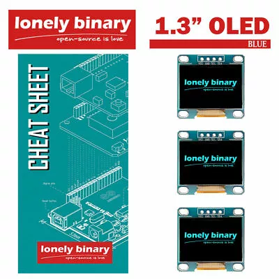 $39.99 • Buy 3 X 1.3  Inch IIC I2C OLED Display For Arduino Uno Mega Pro Respberry PI SYDNEY