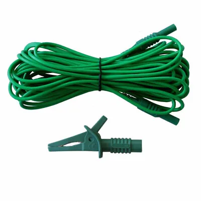 Electricians R2 Earth Wander Lead 10 Metre Fluke-Megger-Metrel-Kewtech LDM10METL • £19.50