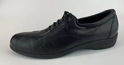 Munro American Womens Black Leather Oxfords Lace Ups Sz US 12 • $22.49