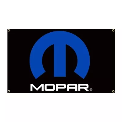 Mopar Flag Banner 3ft X 5ft Dodge Jeep Ram • $13.89