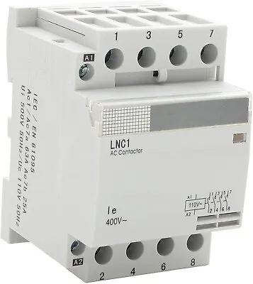 Electrodepot Replacement Contactor 4 Pole 120V Coil IEC 30A 40Amp 50Amp 40A AC • $49.98