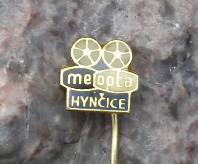 Vintage Meopta Hyncice Czechoslovakia Film Reels Cinema Projector Pin Badge • $7.99