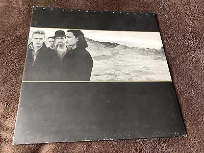 U2 ORIGINAL [EX] VINYL LP The Joshua Tree [WITH INSERT] SLEEVE=VG • £25