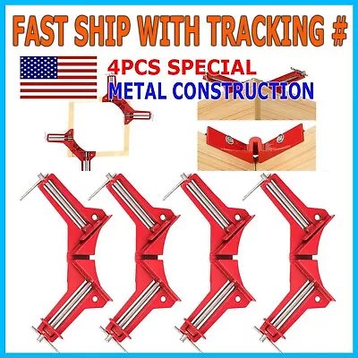 4X 90 Degree Right Angle Corner Clamp Woodworking Wood For Kreg Jigs Clamps Tool • $15.95