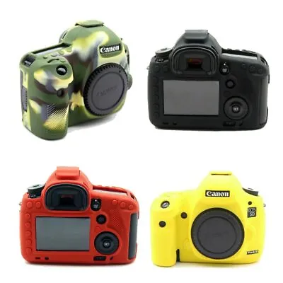 For Canon EOS 5D Mark III 5D3 Lightweight Silicone Camera Soft Protective Case • $23.05