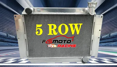 FOR UP TO 700HP CHEVY CORVETTE 350 V8 5 ROW Aluminum RADIATOR MT 1955-1960 56 57 • $175