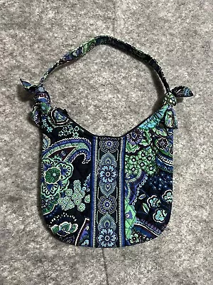 Vera Bradley Blue Rhapsody Olivia Bag Small Blue Green Shoulder Hobo Casual Mini • $14.87