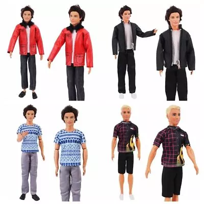 Daily Wear Ken Doll Clothes Casual Suit Prince Ken Sportswear  Children's Gift • £2.86