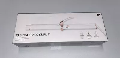 T3 SinglePass Curl 1” Professional Curling Iron - Open Box New • $70.29