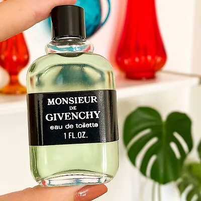 Vtg NEW Monsieur De Givenchy  Eau De Toilette EDT Splash 1 Oz 30 Ml Men Cologne  • $78