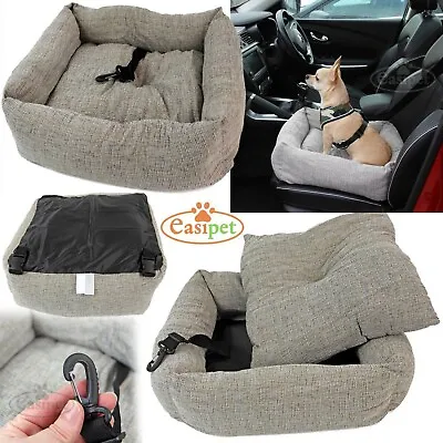 £14.99 • Buy Travel Dog Bed Soft Washable Pet Puppy Cat Car Seat Cushion Comfort Protector 