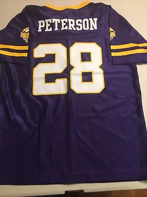Minnesota Vikings Adrian Peterson Jersey Youth Xl Brand New • $10.50