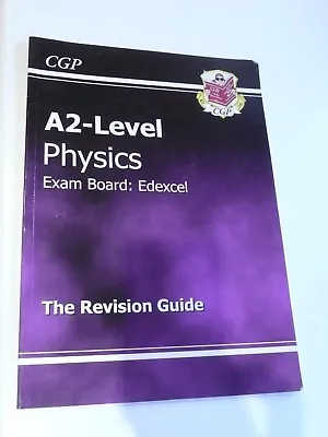 GCSE Physics Edexcel Revision Guide CGP School Text Book Paperback A 2 Level • £5