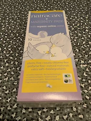 Natracare Maternity Pads With Organic Cotton Cover • £4