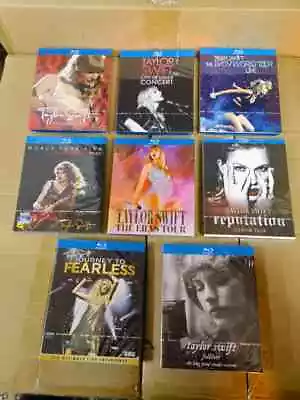 Taylor 8 Music Collections Blu-ray 8-Disc New Box Set All Region • $66.99