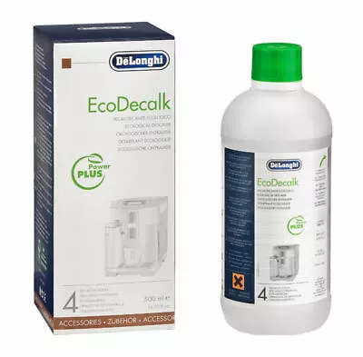 $31.48 • Buy GENUINE Delonghi DLSC500 EcoDecalk Coffee Machine Descaler Solution 500mL AU