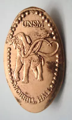 UNIVERSITY OF NEBRASKA STATE MUSEUM - Morrill Hall -- Elongated Copper Penny • $1.99
