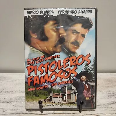 Pistoleros Famosos Mario Fernando Almada RARE Spanish Slim Case Dvd NEW SEALED • $41.99