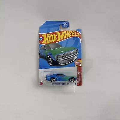 Hot Wheels 2023 HW Then And Now 10/10 '69 Ford Mustang Boss 302 Falken Tires NEW • $3.95