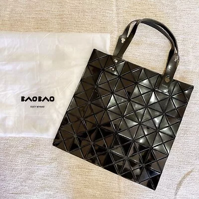 Issey Miyake Bao Bao Black Shiny Tote Bag *defective* • $19.42