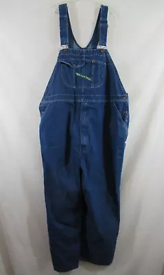 Key Imperial Denim Bib Overalls Men 50x30 Actual 49x29 • $31.99