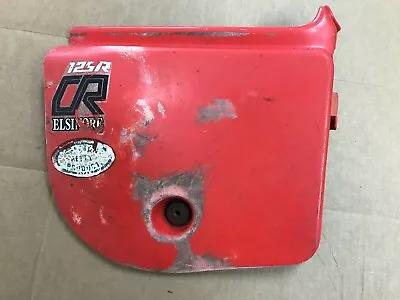 1979 Honda CR125 Elsinore Right Side Cover Number Plate 83500-444-000ZA • $49