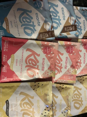 £15 • Buy Exante Keto Meal Replacement Shakes X 9