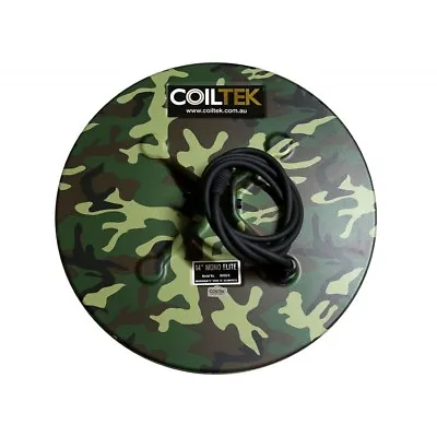 Coiltek Camo  Elite  14-inch Round Mono Searchcoil For Minelab - FREE Shipping • $450