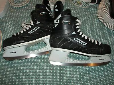 Bauer Ltd Edition Hockey Skates - Adult Skate Size Us 11 R - Shoe Size 12.5/47 • $34.95